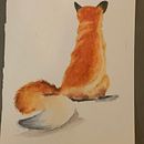 My project in Expressive Animal Portraits in Watercolor course. Un proyecto de Ilustración tradicional, Pintura a la acuarela, Dibujo realista e Ilustración naturalista				 de Susan - 23.12.2021