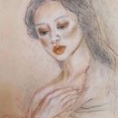 Meu projeto do curso: Retrato clássico: o método de desenho da renascença Ein Projekt aus dem Bereich Bildende Künste, Skizzenentwurf, Zeichnung, Porträtzeichnung, Realistische Zeichnung und Artistische Zeichnung von Tatiana Moura - 20.01.2022