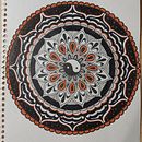 My project in The Art of Mandala Drawing: Create Geometric Patterns course. Un proyecto de Dibujo e Ilustración con tinta de Melinda Mackay - 24.01.2022