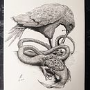 My project in Surrealistic Fineliner Illustration course. Un proyecto de Ilustración tradicional, Dibujo a lápiz, Dibujo, Dibujo realista, Dibujo artístico e Ilustración con tinta de Maurizio Bonaiuto - 21.01.2022