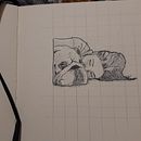 My project in Illustrated Diary: Fill Your Sketchbook with Experiences course. Un projet de Illustration traditionnelle, Esquisse , Dessin, Carnet de croquis et Illustration à l'encre de Eletta Bianco - 24.01.2022