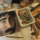 Mon projet du cours : Portrait réaliste à la craie pastel. Projekt z dziedziny Trad, c, jna ilustracja,  Sztuki piękne,  R, sunek i Portret użytkownika annaliligi - 24.01.2022