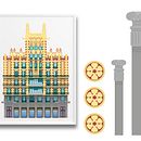 Barcelona ARKIVECT. Een project van Traditionele illustratie, Grafisch ontwerp y Architectuur van Miquel Reina Noguer - 25.01.2022