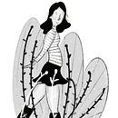 Black and White. Un projet de Illustration traditionnelle de senailgaz - 25.01.2022