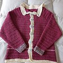 Mi Proyecto del curso:  Top-down: prendas a crochet de una sola pieza   . Un proyecto de Diseño de moda, Tejido, DIY, Crochet y Diseño textil de Andrea - 25.01.2022