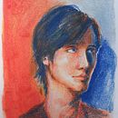 Mi Proyecto del curso: Dibujo de retratos expresivos con tizas pastel. Projekt z dziedziny Trad, c, jna ilustracja,  Sztuki piękne,  R, sunek, Portret,  R, sunek art, st i czn użytkownika Daniela Morales - 24.01.2022