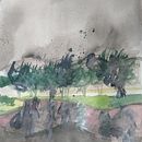 Meu projeto do curso: Paisagens naturais em aquarela . % Camila Reis tarafından hazırlanan Güzel sanatlar, Tablo, Sulubo, Ve a Resim projesi - 01.26.2022