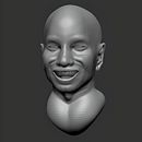 Busto_Tyrese_Gibson Espero les guste.. Un proyecto de Modelado 3D, Diseño de personajes 3D, Diseño 3D, 3D, Diseño, Ilustración tradicional, Diseño de personajes, Diseño gráfico y Cine de Isaac Gallego - 21.01.2022