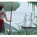 Mi Proyecto del curso: Concept Art: introducción al diseño de escenarios. Een project van Traditionele illustratie, Film, video en televisie, Animatie, Digitale illustratie, Videogames,  Concept art y Videogame-ontwerp van Iván Pérez - 27.01.2022