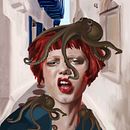 Mi Proyecto del curso: Retratos pictóricos con técnicas digitales. Un progetto di Illustrazione digitale, Disegno di ritratti e Pittura digitale di Naxara - 27.01.2022