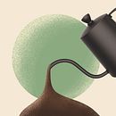 Coffe product concept. Traditional illustration, Design, Br, ing, Identit, Graphic Design, Product Design, Social Media, Creativit, Photographic Lighting, and Digital Illustration project by Federica De falco - 01.27.2022