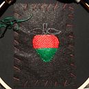 My project in Introduction to Gold Embroidery course. Traditional illustration, and Embroider project by silviafrai - 01.28.2022