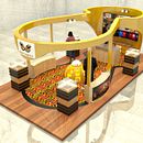 Exhibition stand BODJE SANDALS project . Un progetto di Architettura d'interni di Mossalah ALOU - 28.01.2022