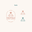 Tropico Branding. Un proyecto de Dirección de arte, Br, ing e Identidad y Diseño gráfico de Aneta Hovhannisyan - 24.01.2022