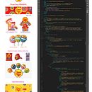 E-mail Chupa-chups HTML/CSS. Web Development project by Ruben Guerrero Muñoz - 01.29.2022