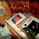My project in Creative Illustration: Play with Unexpected Materials course. Een project van Traditionele illustratie,  Beeldende kunst, Schilderij,  Creativiteit y Sketchbook van Nataliia Didukh - 29.01.2022