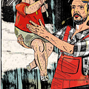 ¡Arriba el campo!: Ilustración lowbrow: viaja al pasado con estilo. Un progetto di Illustrazione tradizionale e Illustrazione con inchiostro di Ana Santos Acinas - 19.01.2022