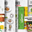 GRAPHIC RESOURCES: EL PATIO BRAND. Un progetto di Pubblicità, Design, Motion graphics, Br, ing, Br, identit, Marketing e Social media di Fernando Morando - 03.01.2022