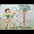 Encuentro de amigos. Un progetto di Illustrazione tradizionale, Character design, Collage, Papercraft, Illustrazione infantile, Creatività con i bambini e Narrativa di Emma Ribera - 30.01.2022