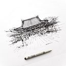Travel Notes. Un proyecto de Arquitectura, Diseño, Ilustración tradicional, Fotografía, Artesanía, Bellas Artes, Ilustración arquitectónica, Bocetado, Creatividad, Dibujo artístico y Diseño de presentaciones						 de Dan Hogman - 30.01.2022