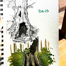 Mi Proyecto del curso: Sketching diario como inspiración creativa. Un progetto di Illustrazione tradizionale, Bozzetti, Creatività, Disegno e Sketchbook di nicolalher - 31.01.2022