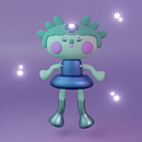 Mon projet du cours : Création de personnages kawaii en 3D avec Blender Ein Projekt aus dem Bereich Traditionelle Illustration, Design von Figuren, Digitale Illustration, 3-D-Modellierung und Manga von Malori - 31.01.2022