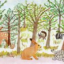 The Tortoise and the Hare Ein Projekt aus dem Bereich Traditionelle Illustration und Aquarellmalerei von crysella - 27.01.2022