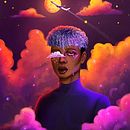 Head in the Clouds 2.0. Een project van Traditionele illustratie van Gris - 31.01.2022