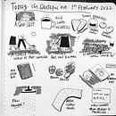 My project in Illustrated Life Journal: A Daily Mindful Practice course. Fine Arts, Sketching, Creativit, Drawing, and Sketchbook project by Andrea Lee - 01.27.2022