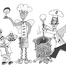 Mi Proyecto del curso: Fábrica de personajes ilustrados . Ilustrasi tradisional, Desain Karakter, Ilustrasi Digital, Ilustrasi Anak-Anak, Dan Narasi proyek oleh Elena Muñoz - 02.01.2022