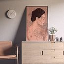 Mein Kursprojekt: Illustriertes Porträt mit Procreate. Ilustração tradicional, Ilustração vetorial, Ilustração digital, e Desenho de retrato projeto de Nicole Kichtan - 01.02.2022