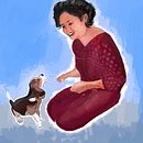 Somewhat expressionist/impressionist portraits. Un progetto di Illustrazione tradizionale di varunrb - 01.02.2022