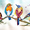 Mi Proyecto del curso: Acuarela artística para ilustración de aves Ein Projekt aus dem Bereich Traditionelle Illustration, Aquarellmalerei, Realistische Zeichnung und Naturalistische Illustration von Patricia Leiva Díaz - 01.02.2022