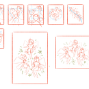 Butterfly Sister Fanart. Un proyecto de Ilustración tradicional e Ilustración digital de Fernanda Marques - 02.02.2022