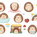 My project in Kawaii Illustration: Create Charming Characters course. Un progetto di Illustrazione tradizionale, Character design e Manga di Tatyana Ryabova - 28.01.2022