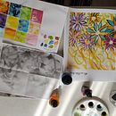 Mi Proyecto del curso: Creación de paletas de color con acuarela. Ilustração tradicional, Pintura, Pintura em aquarela, e Teoria da cor projeto de Mariana Cervantes - 19.05.2021