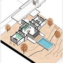 Meu projeto do curso: Ilustração digital de projetos arquitetônicos. Arquitetura, Paisagismo, Ilustração digital, Arquitetura digital e Ilustração arquitetônica projeto de Lucas Augusto Vilela Santos - 02.02.2022
