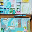 Getting back to drawing. Traditional illustration, Creativit, Drawing, Sketchbook, Gouache Painting, Sketching, and Watercolor Painting project by Amelia MiCas - 02.03.2022