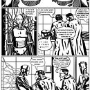 My project in Inking Techniques for Comics and Illustration course. Ilustração tradicional, Artes plásticas, Pintura, Comic e Ilustração com tinta projeto de angeloztbatoni - 29.01.2022