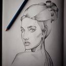 My project in Portrait Sketchbooking: Explore the Human Face course. Een project van  Schetsen,  Tekening,  Portrettekening,  Artistieke tekening y Sketchbook van Darren Hatt - 04.02.2022