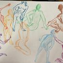Mein Kursprojekt: Aquarellsketching: Drück deine Ideen aus . Projekt z dziedziny Trad, c, jna ilustracja, Sketching, Kreat, wność,  R, sunek, Malowanie akwarelą i Sketchbook użytkownika Angelika B - 04.02.2022