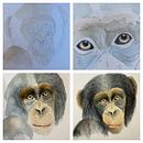 Lobo Ein Projekt aus dem Bereich Traditionelle Illustration, Aquarellmalerei, Realistische Zeichnung und Naturalistische Illustration von Viviana Pulgar Urquiaga - 05.02.2022