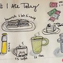 Mijn project van de cursus: Geïllustreerd dagboek: een bewuste dagelijkse praktijk Ein Projekt aus dem Bereich Bildende Künste, Skizzenentwurf, Kreativität, Zeichnung und Sketchbook von nienke_jelles - 05.02.2022