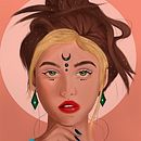 Meu projeto do curso: Retrato digital no Photoshop com um toque de fantasia. Un proyecto de Ilustración tradicional, Dibujo, Ilustración digital, Dibujo de Retrato, Dibujo digital y Pintura digital de Gabriel Victor - 05.02.2022