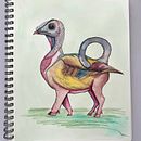 My project in Daily Sketching for Creative Inspiration course. Un projet de Illustration traditionnelle, Esquisse , Créativité, Dessin , et Carnet de croquis de Blossom Bets - 05.02.2022