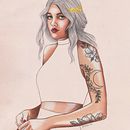Mi Proyecto del curso: Ilustración con pastel y lápices de colores Ein Projekt aus dem Bereich Traditionelle Illustration, Bildende Künste, Bleistiftzeichnung, Zeichnung, Porträtzeichnung, Realistische Zeichnung und Artistische Zeichnung von laura.arocas - 06.02.2022