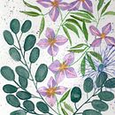 Mi Proyecto del curso: Acuarela floral: conecta con la naturaleza. Un proyecto de Ilustración tradicional, Pintura, Pintura a la acuarela e Ilustración botánica de Olga Rogel - 06.02.2022