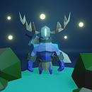 Mi Proyecto del curso: Modelado de personajes low poly para videojuegos - Dr.Moon . 3D, pemodelan 3D, Video Game, desain Karakter 3D, Dan Desain Game proyek oleh Luis Angel Luna Ramirez - 02.02.2022