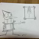 Mein Kursprojekt: Einführung in das Erstellen von Zeichentrickfiguren. Un projet de Illustration traditionnelle, Conception de personnages , et Dessin de logomoni - 06.02.2022