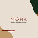 Möha : boutique montréalaise. Projekt z dziedziny  e-commerce, Br, ing i ident, fikacja wizualna, Marketing, Kreat i wność użytkownika Laura Marie - 24.01.2022